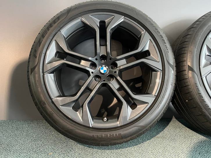 21 inch Styling 744 wiel set BMW X5 G05 en X6 G06, Auto-onderdelen, Banden en Velgen, Nieuw, 12 maanden garantie, Ophalen of Verzenden
