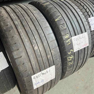 2 x Goodyear Eagle F1 285-40-21 Zomerbanden 4,5mm, Gebruikt, 285 mm, Band(en), Personenwagen