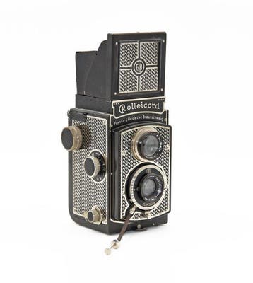 Rollei Rolleicord I Art Déco - Tapeten | Analoge camera, Nieuw