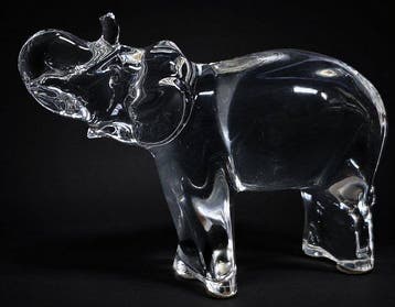 Baccarat - Bernard Augst - Figuur - Élephant - Kristal