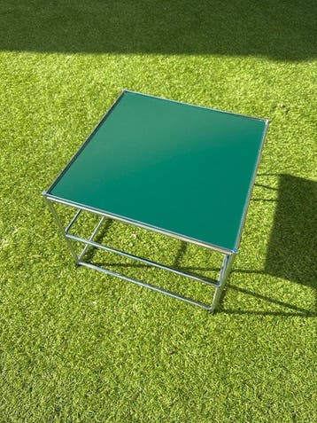 Tafel - Metaal, Aluminium - Upcycled / Gerecyclede, Antiek en Kunst