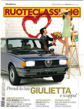 2014 RUOTECLASSICHE MAGAZINE 304 ITALIAANS, Nieuw, Author