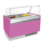 GGM Gastro | Ijsvitrine LIAM - 1310mm - Statisch - voor |, Verzenden, Nieuw in verpakking, Koelen en Vriezen