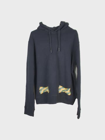 Off-white Hoodie Heren maat M Zwart, Kleding | Heren, Maat 48/50 (M), Zwart, Ophalen of Verzenden, Zo goed als nieuw