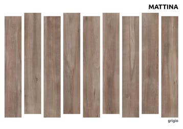 Vloertegel/Wandtegel Grijs 19,3x120,2cm (Vloeren), 60 cm of meer, Keramiek, Nieuw, 10 m² of meer