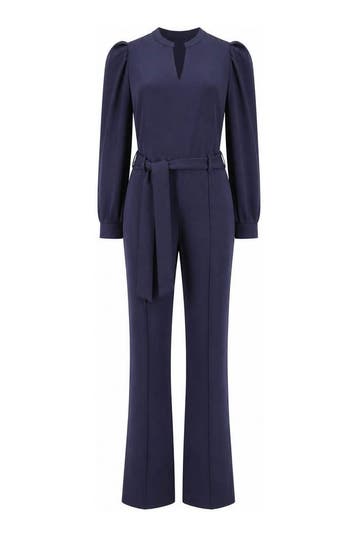 Aaiko Jumpsuit in maat M Blauw, Kleding | Dames, Truien en Vesten, Aaiko, Verzenden, Zo goed als nieuw, Blauw