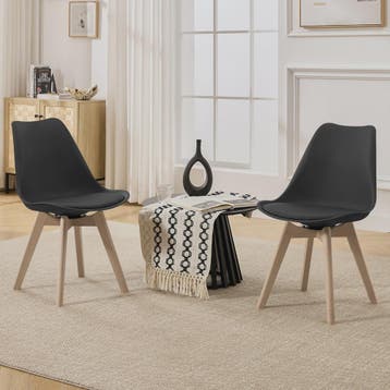 Set van 2 Ergonomische Draaistoelen 360° - Stijlvolle eetkam, Huis en Inrichting, Stoelen, Verzenden, Nieuw