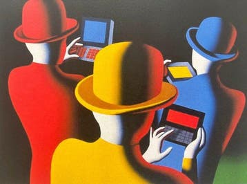 Mark Kostabi (1960) - Mad hatters