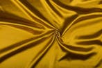 Gouden stoffen op rol! Verschillende soorten gouden stof!, Hobby en Vrije tijd, Stoffen en Lappen, Overige materialen, Overige kleuren