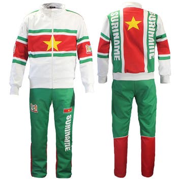 Suriname Vlag Trainingspak Tracksuit Chill Outfit, Verzenden