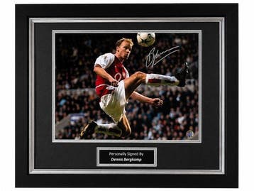 Arsenal - Premier League - Dennis Bergkamp Signed Arsenal, Verzamelen, Nieuw