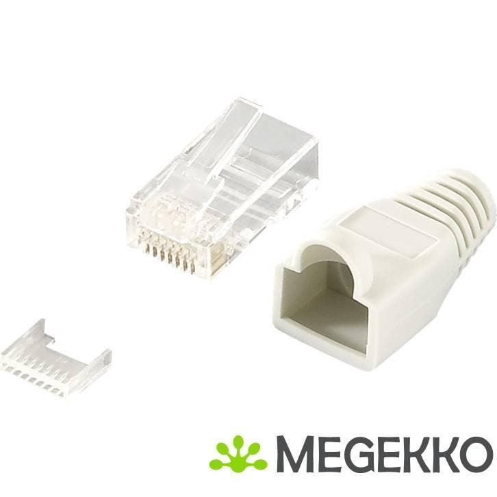 LogiLink RJ45 - 100st RJ45 connectorset, Computers en Software, Overige Computers en Software, Nieuw, Verzenden