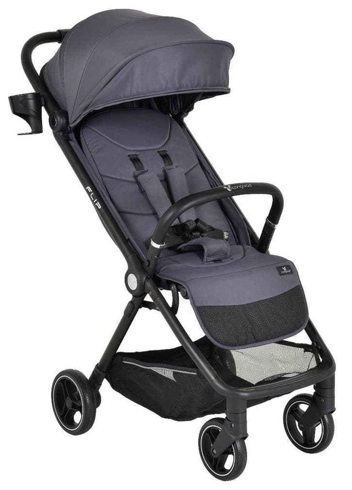 Cangaroo Flip Obsidian Grey Wandelwagen, Kinderen en Baby's, Buggy's, Nieuw, Verzenden