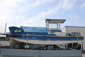 Veiling: Boot ETAS-F1 Diesel 1973, Watersport en Boten, Ophalen, Zo goed als nieuw, Diesel