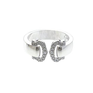 Cartier - Ring - 18 karaat Witgoud, Sieraden, Tassen en Uiterlijk, Ringen, Nieuw