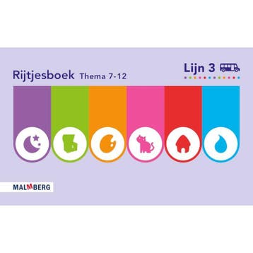 Lijn 3 Rijtjesboek thema 7-12 in nieuwstaat, Verzenden, Nieuw