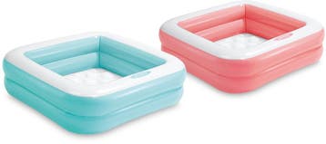 Intex Babybadje 85x85x23 cm Assorti + Reparatiesetje, Caravans en Kamperen, Ophalen of Verzenden, Nieuw