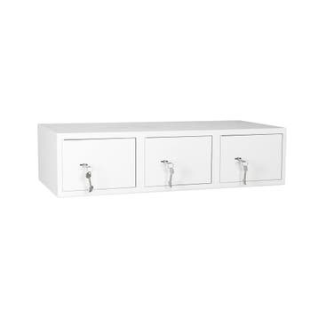 MustangSafes Pistoolkluis unit enkel 3 kluisjes, Ophalen of Verzenden, Nieuw, Brandkast