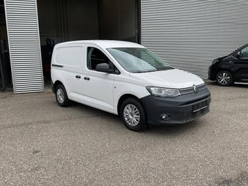 Volkswagen Caddy Cargo 2.0 TDI 100 pk Omvormer/ Sortimo/ Cru, Stof, Gebruikt, Volkswagen, Wit