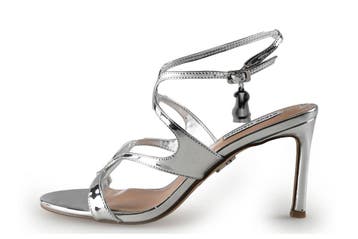 Steve Madden Sandalen in maat 38½ Zilver, Kleding | Dames, Overige kleuren, Verzenden, Steve Madden, Sandalen of Muiltjes