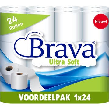 ACTIE: 24 Rollen - Ultra Soft Toiletpapier - Ultiem Comfort, Huis en Inrichting, Ophalen of Verzenden