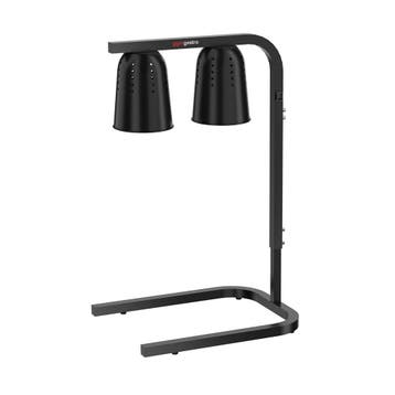 GGM Gastro | Warmhoudbrug - met 2 warmtelampen - 453x360mm -, Verzenden, Nieuw in verpakking, Overige typen
