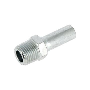 BONFIX M-press C-staal insteekkoppeling 1/2 bu.dr. x Ø18 mm, Doe-het-zelf en Verbouw, Buizen en Afvoer, Ophalen of Verzenden, Nieuw