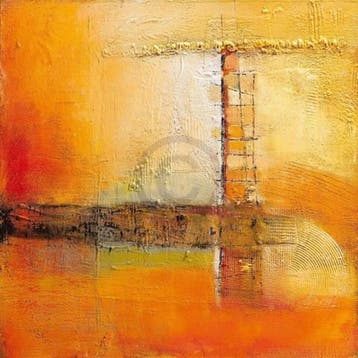 Kunstdruk Bea Danckaert - Stairway to heaven 98x98cm, Verzenden, Nieuw