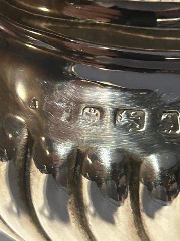 Suikerkom - .925 zilver - Birmingham 1906, Antiek en Kunst