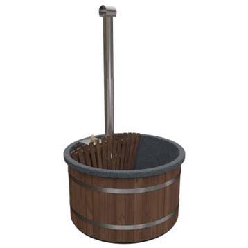Hottub Welltub 176cm. 25kW interne kachel (4 pers.) ACTIE, Rond, Nieuw, Ophalen of Verzenden, Minder dan 200 cm