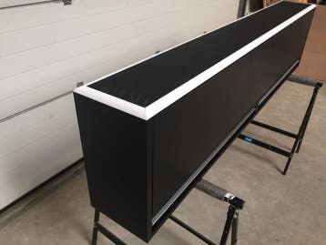 LSA luchtgordijn (2650), Ophalen of Verzenden, Gebruikt, 800 watt of meer, Kachel