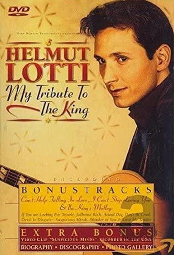 Helmut Lotti my tribute to the king (dvd tweedehands film), Ophalen of Verzenden, Zo goed als nieuw