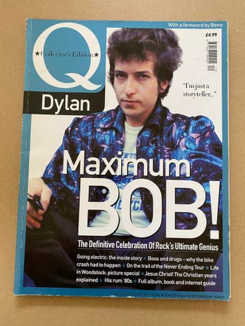 Q- Pop-Magazine - Special Bob Dylan - Maximum Bob! zeldzaam, Verzamelen, Verzenden, Gebruikt, Boek, Tijdschrift of Artikel