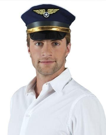 Pilotenpet (verstelbaar), Verzenden, Nieuw, Feestartikel