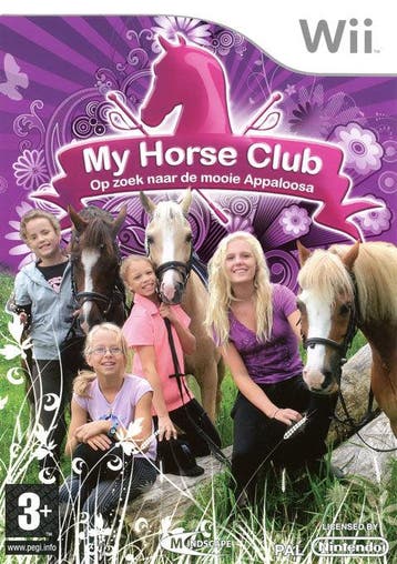 Wii My Horse Club Op Zoek Naar de Mooie Appaloosa, Verzenden, Zo goed als nieuw