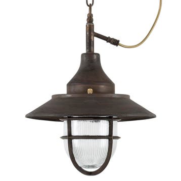 Hanglamp Navy Dark Brass Binnenverlichting Alle hanglampen, Verzenden, Nieuw