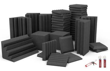 Tijdelijke aanbieding !! Complete set Studio akoestiek -10%, Ophalen of Verzenden, Nieuw, Audio