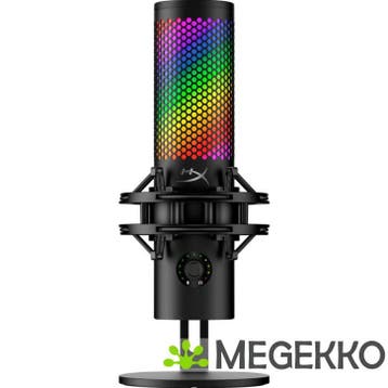 HyperX QuadCast 2 S - Zwarte USB Tafelmicrofoon, Verzenden, Nieuw