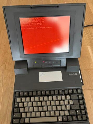 Toshiba T3100/20 - Laptop, Nieuw