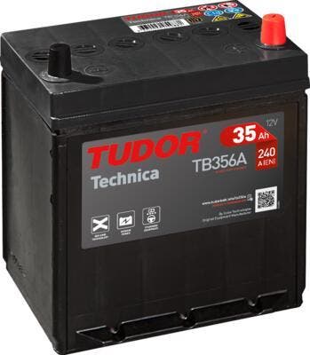 Tudor Technica accu | TB356A | 12V 35Ah, Auto-onderdelen, Accu's en Toebehoren, Ophalen of Verzenden, Nieuw