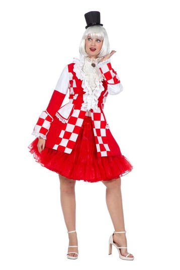 Jas Brabant Dames Rood/Wit Premium, Ophalen of Verzenden, Nieuw