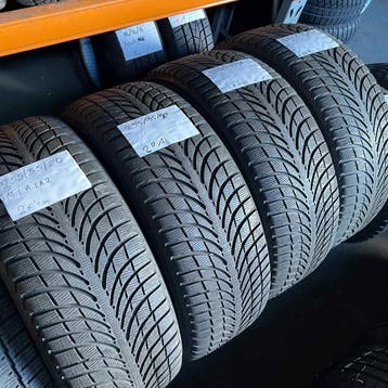 4 x Michelin 255-55-20 Winterbanden 7mm, Gebruikt, 255 mm, Band(en), Personenwagen