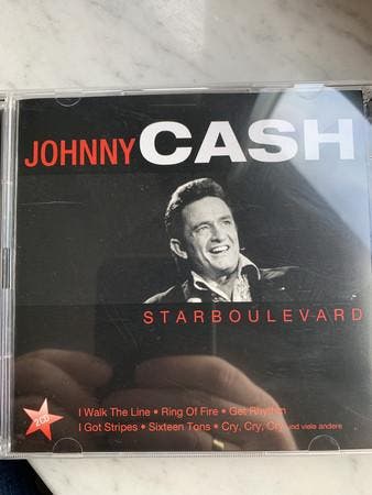 cd - Johnny Cash - Starboulevard, Verzenden, Zo goed als nieuw