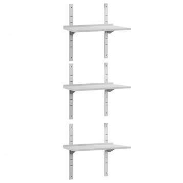 GGM Gastro | 3-laags RVS wandplank ECO - 1000x300mm |, Verzenden, Nieuw in verpakking, RVS Meubilair