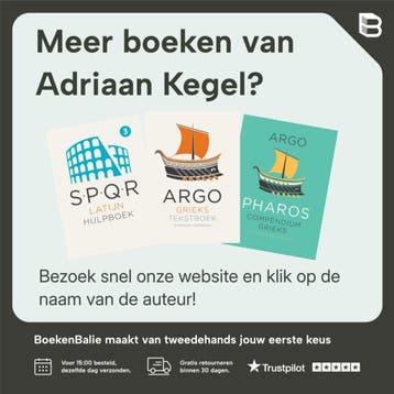 ARGO Grieks - Adriaan Kegel 9789492000217, Boeken, Verzenden, Gelezen, Adriaan Kegel