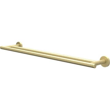 IVY Wandhanddoekrek - 60 cm - Dubbel - Geborsteld Mat Goud, Ophalen of Verzenden, Nieuw