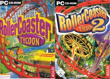 Rollercoaster Tycoon 1 + 2 PC Games Bundel, Verzenden, Nieuw
