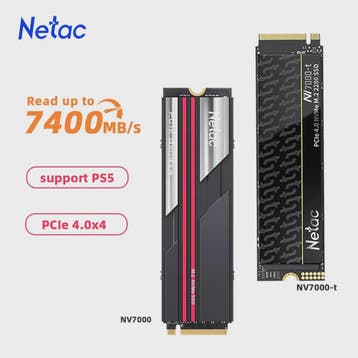 Netac NV7000-t NVMe SSD 2TB PCIe 4.0 M.2 2280 - 7400MB/s Lee, Computers en Software, Harde schijven, Verzenden, Nieuw