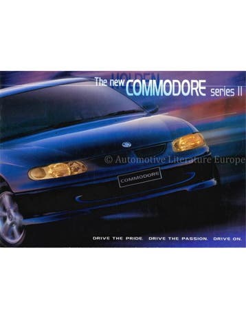 1999 HOLDEN COMMODORE SERIES II BROCHURE ENGELS, Nieuw, Author