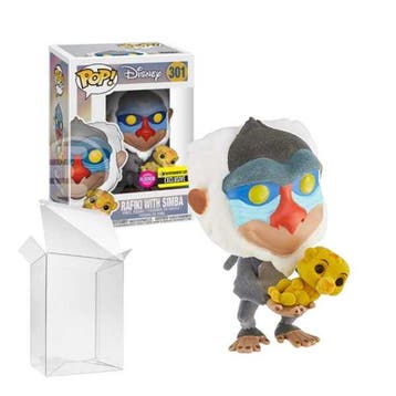 Funko Pop!  The Lion King  Rafiki with Simba Flocked 301 EE, Verzenden, Nieuw